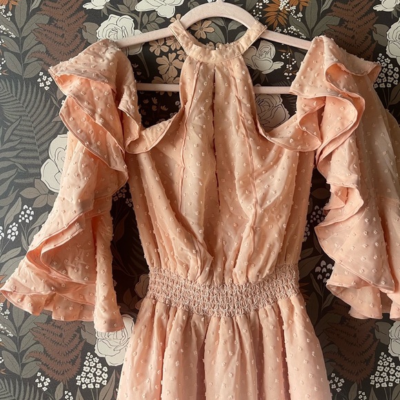 NWOT House of Harlow X REVOLVE Harmony Dress in blush size XXS - Picture 8 of 8